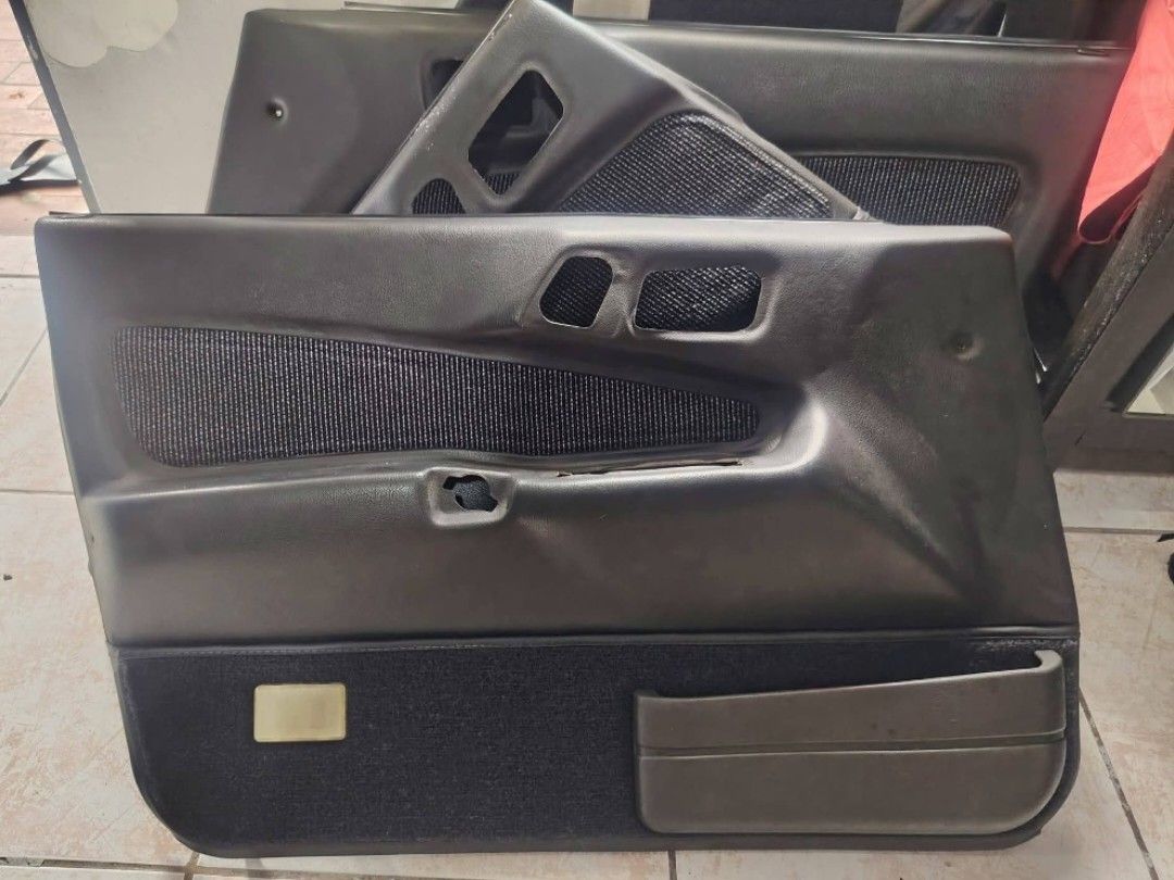 Galant Sidings (Category: Body Parts and Accessories) located in Manila. Submitted by cleverocean.b402b5 (Listing ID 1471166602, Image 1). Description: - Para sa: Mitsubishi Galant - Item: Door sidings / door panels - Kondisyon: Maganda at maayos ang porma - Kasama: Built-in pocket at original design/fabric accent - Location para sa meetup: Dog City, 50 Holy Spirit Drive, Commonwealth, Quezon City.