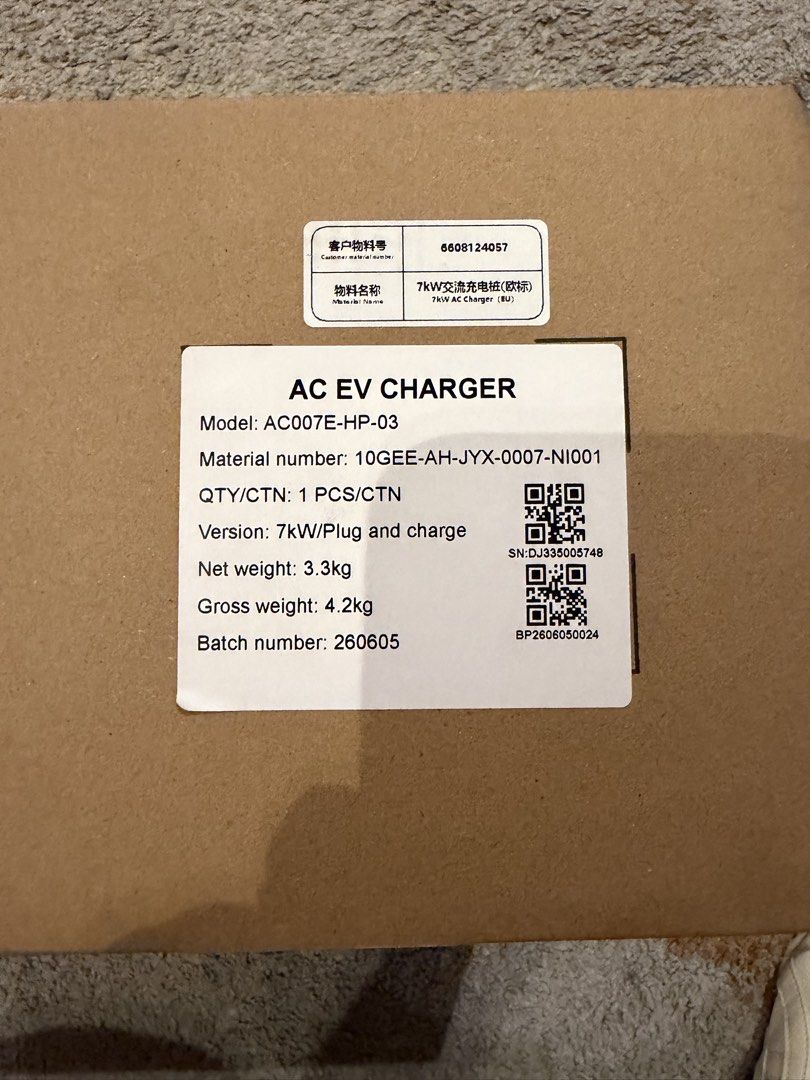 Geely Plug In EV Wall Mount Charger 7kw Bnew (Category: Lightings, Horns, and other Electrical Parts and Accessories) located in Quezon City. Submitted by harringtonmnl (Listing ID 1471130297, Image 3). Description: Bnew Geely EV Plug In Charger Wall Mount 7kw Plug and Charge Pickup location : New Manila QC .