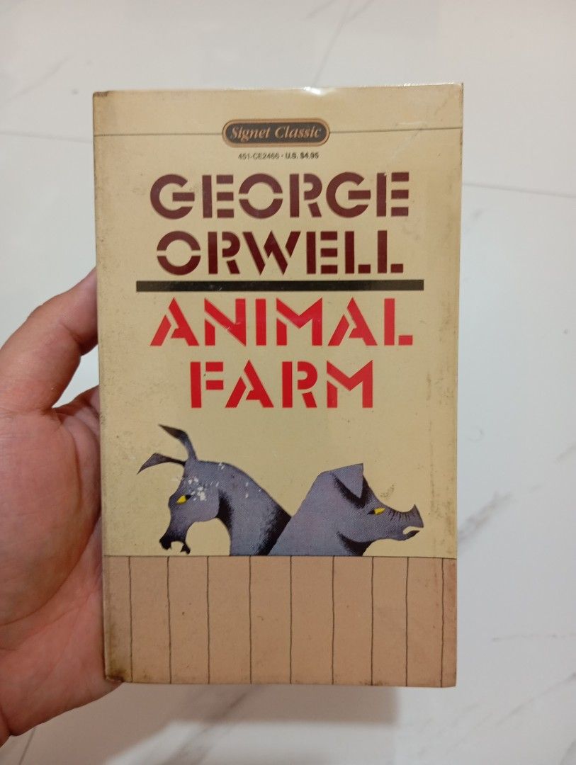 GEORGE ORWELL ANIMAL FARM (Category: Storybooks) located in Quezon City. Submitted by lorenzo_yu (Listing ID 1471164340, Image 1). Description: .