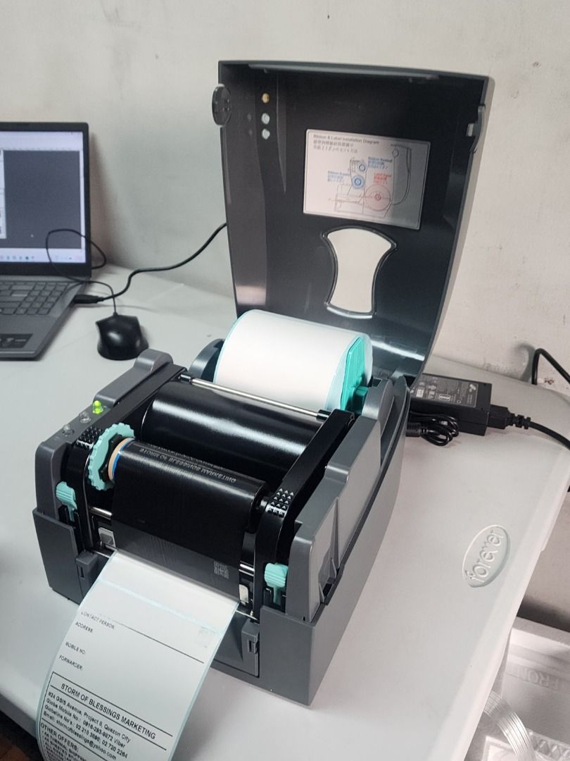 GODEX G530 300 Dpi Desktop Barcode Label Printer (Category: Printers, Scanners & Copiers) located in Quezon City. Submitted by stormiannicolas12345 (Listing ID 1471156720, Image 2). Description: GODEX G530 300 Dpi Desktop Barcode Label Printer Specification • Thermal Transfer & Direct Thermal Printing • 300 dpi High-Resolution Barcode Printing • Fast Printing Speed up to 4 ips • Supports 300M Ribbon Capacity • USB, Serial & Ethernet Connectivity 