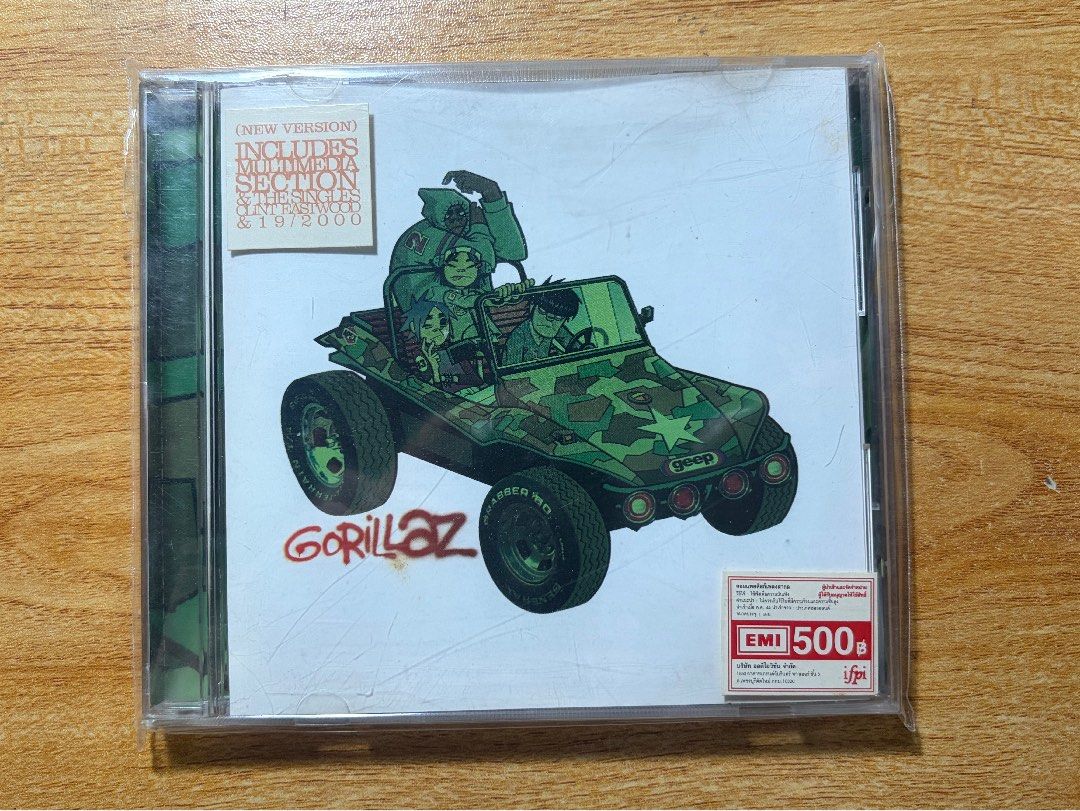 gorillaz self-titled album cd (2001) (Category: CDs & DVDs) located in Marikina City. Submitted by vicwolfie (Listing ID 1471256098, Image 1). Description: 📻 condition: brand new, sealed 📻 bought in thailand 📻 rfs: impulse buy .