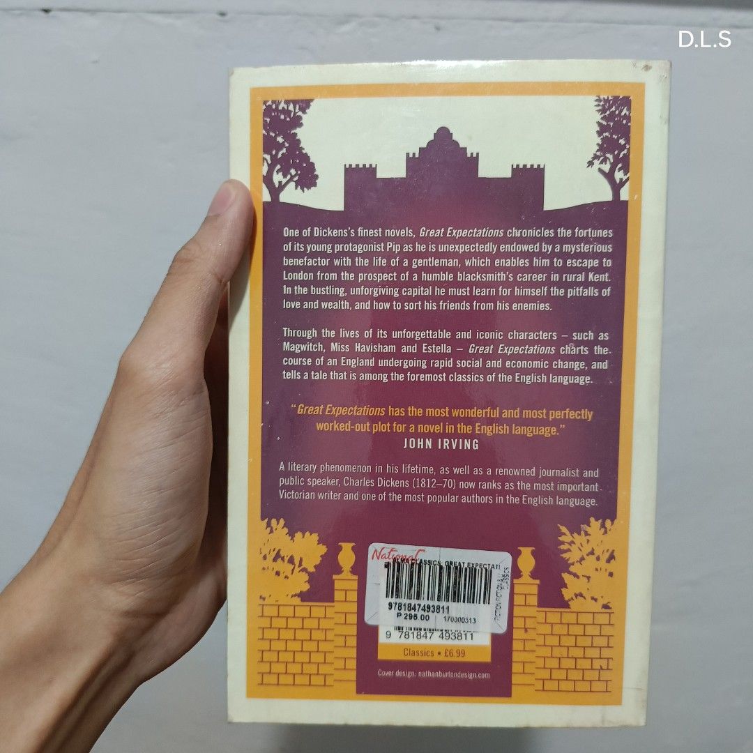 Great Expectations — Charles Dickens (Category: Storybooks) located in Manila. Submitted by x_danilo (Listing ID 1471151921, Image 3). Description: PLEASE READ HERE: Title: The Great Expectation — Charles Dickens Pages: 465 Pages Price: ₱210 + SF READING PLATFORM RATING: • Goodreads — 3.80/5 ⭐ GENRE: • Classic / Fiction / Literature / Historical Fiction / Novel / Victorian / 19th Century Issue/s: • Tanning edges • Little mess on the upper top cor