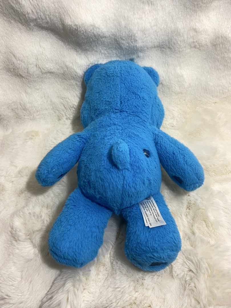 Grumpy Bear from Care Bears (Category: Plushies & Soft Toys) located in Kalibo. Submitted by ollie_stuffshop (Listing ID 1471133699, Image 2). Description: 35cm x 22cm Before you send your inquiries: ❗️Last Price is already posted ❗️Manage your expectations, WYSIWYG ❗️May need washing ❗️Dropoff is every Wednesday & Sunday.