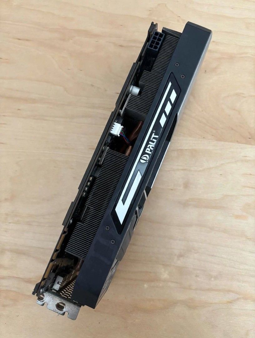 GTX1070 8GB PALIT JETSTREAM OC EDITION (Category: Computer Parts) located in Caloocan City. Submitted by jhonpicorro (Listing ID 1471136032, Image 3). Description: For Sale: Palit GeForce GTX 1070 JetStream 8GB GDDR5 Used - Good Working Condition Perfect for: PUBG, Valorant, GTA V, Dota 2, Triple-A 1080p Gaming Video Editing (Premiere, DaVinci, After Effects) / Photoshop / Rendering Specs: Model: Palit GTX 1070 JetStream VRAM: 8GB GDDR5 256-bit D