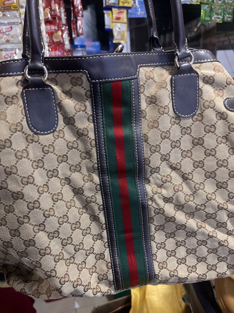 Gucci cherry line tote (Category: Tote Bags) located in Cagayan de Oro. Submitted by allaboutukayukaybagscdo (Listing ID 1471236566, Image 2). Description: .