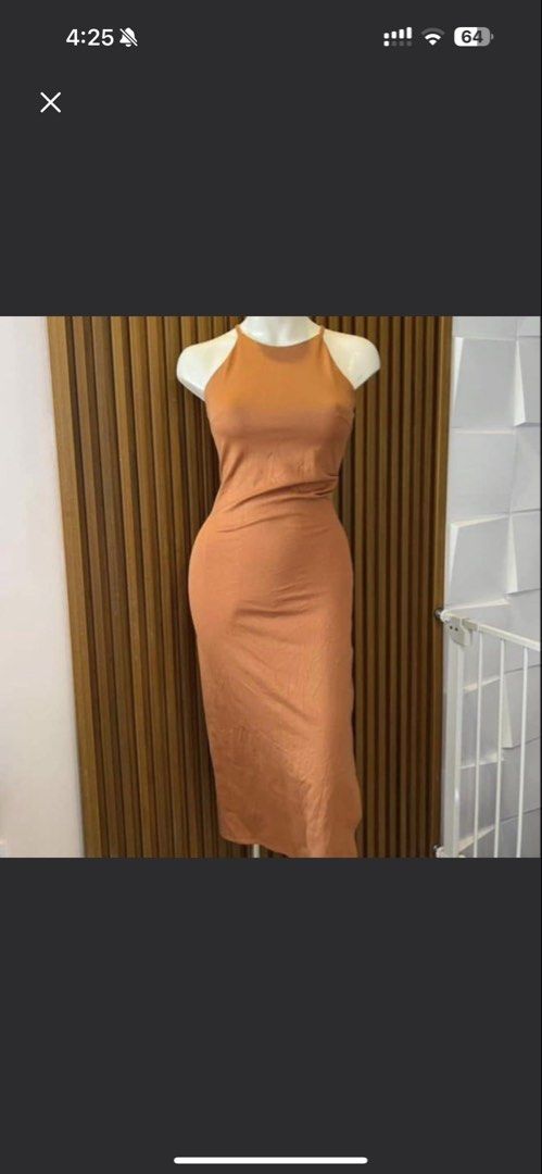 Halter Dress (Category: Dresses) located in Baliuag. Submitted by gilpiece (Listing ID 1471262052, Image 1). Description: S-M .