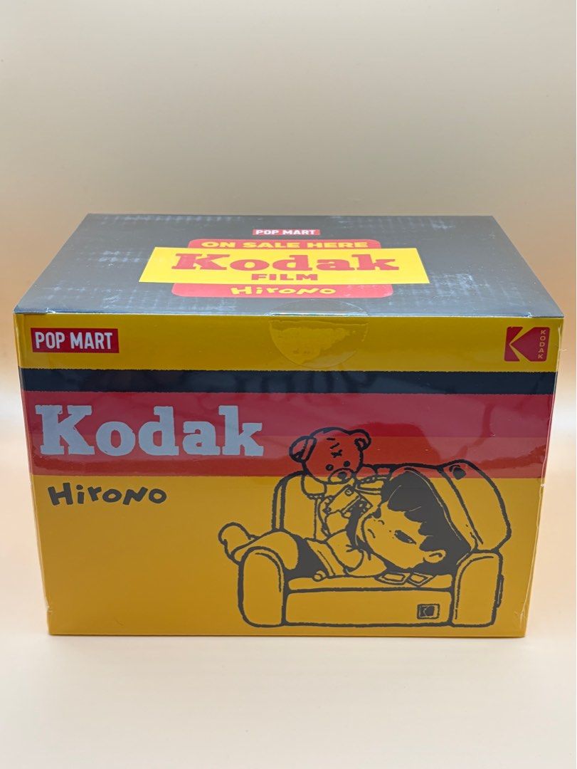 Hirono x Kodak Click Figure (Category: Designer & Blind Box Toys) located in Manila. Submitted by collectingb3ar (Listing ID 1471215089, Image 1). Description: ₊˚⊹♡ Please check all picture/s carefully and manage your expectations! (｡•ᴗ•｡)♡ 💌 Sealed box; no dents 🧸 RFS: Decluttering / Extras ♡ .