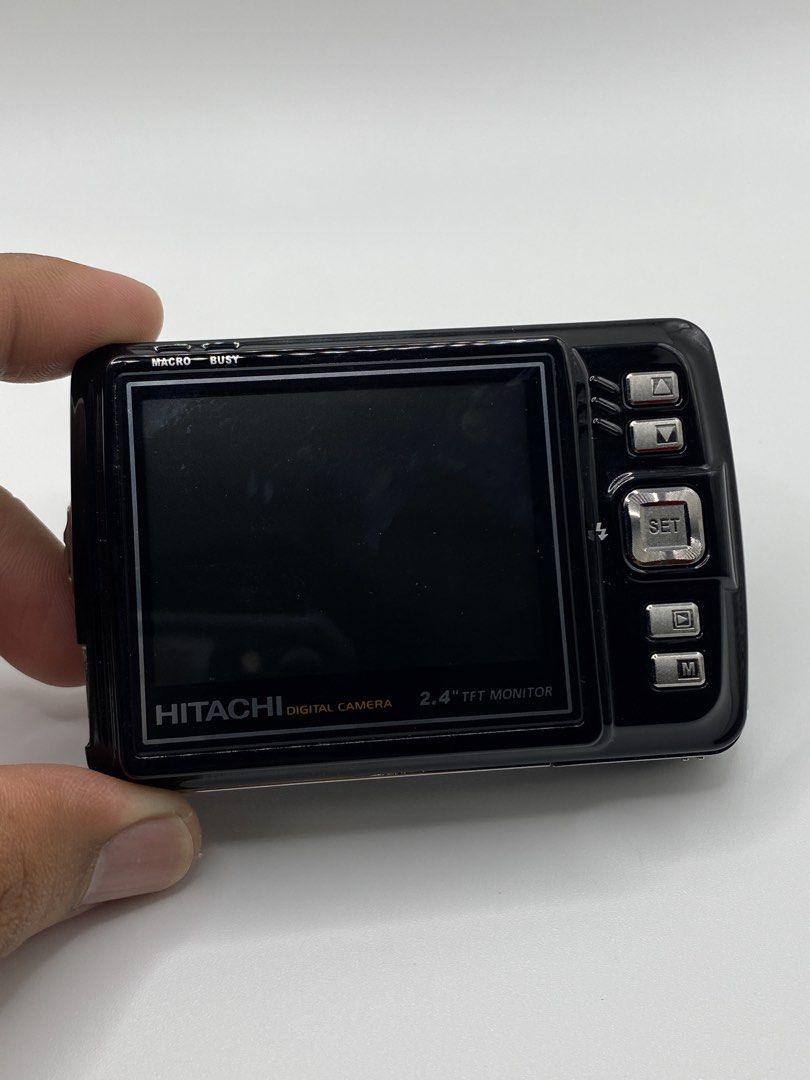 Hitachi i.mega HDC-509(B) (Category: Cameras) located in General Natividad. Submitted by lootsnijay (Listing ID 1471130480, Image 2). Description: Hitachi I.mega HDC-509(B) Inclusion/s: Memory card (1GB), battery & charger Cosmetic: 9/10 Issue/s: Chipped at top part & no cover at port 📍NUEVA ECIJA +shipping fee -Color may vary due to lighting. -Feel free to ask questions or photos..