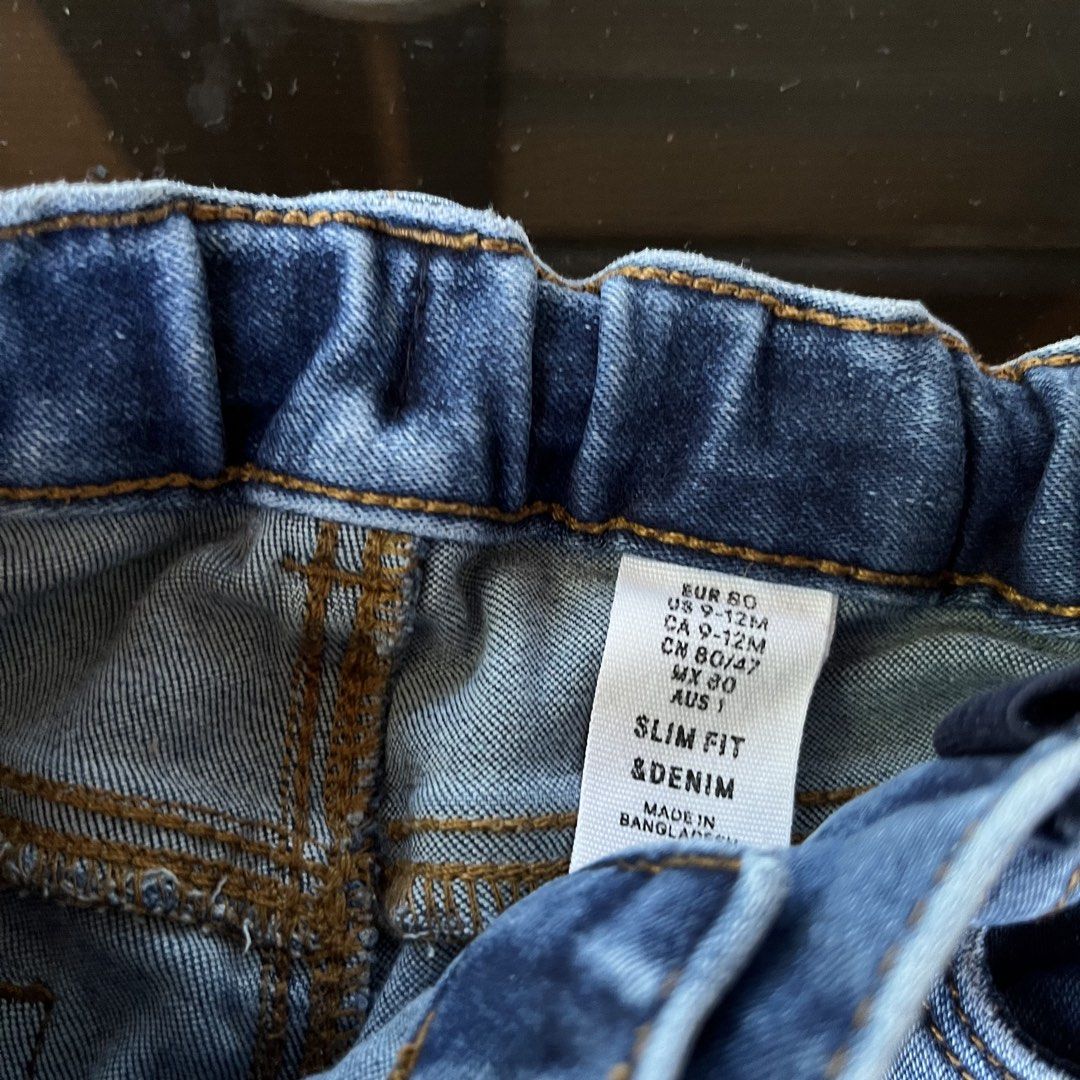 H&M Denim Jeans 9-12M (Category: Babies & Kids Fashion) located in San Carlos. Submitted by fitperfect.pgn (Listing ID 1471145859, Image 2). Description: .