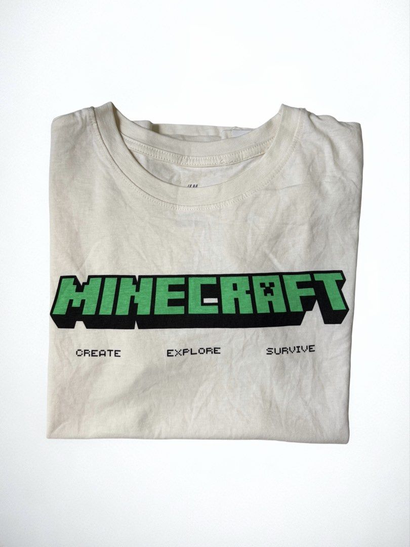 H&M Graphic T-shirt (Category: Babies & Kids Fashion) located in Pasig City. Submitted by thedngsthings (Listing ID 1471281909, Image 2). Description: H&M with tags.