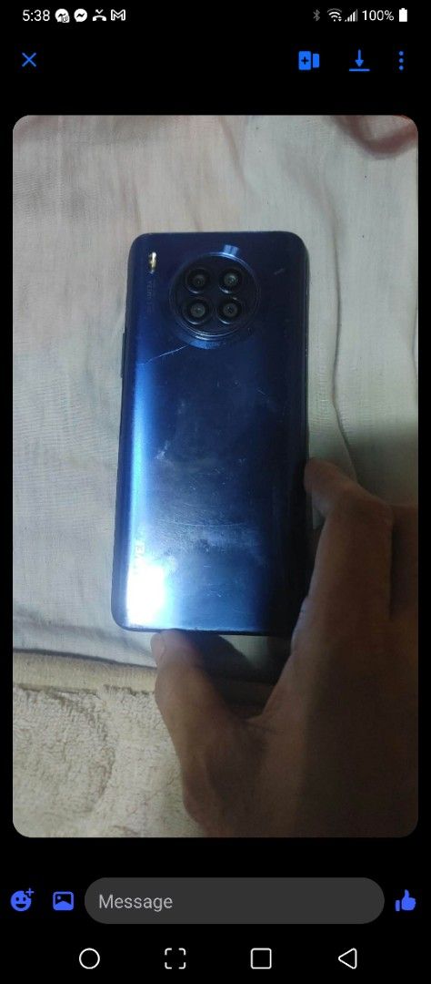 Huawei Nova 8i (Category: Huawei) located in Antipolo. Submitted by meitrixx (Listing ID 1471213636, Image 2). Description: For sale huawei nova 8i 8/128 gb issues may crack back glass and replaced lcd, high quality naman pinalit no other issues aside from mentioned.