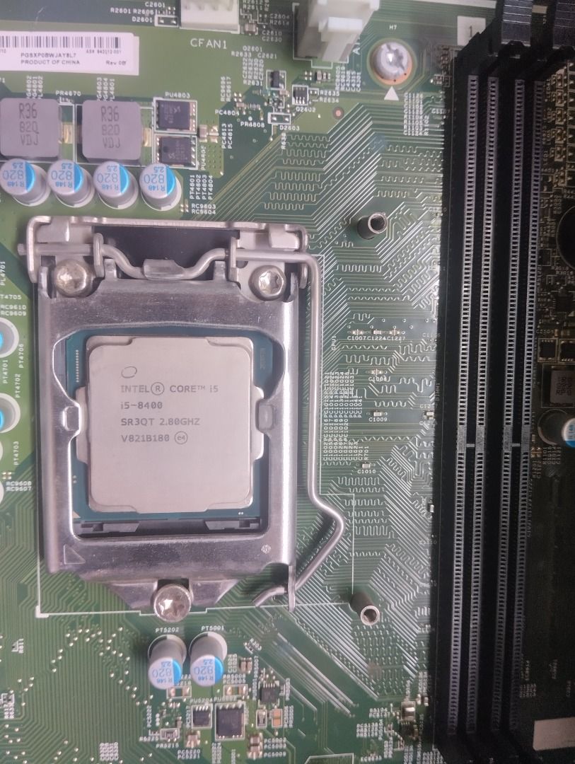 INTEL CORE i5 8thGen i5-8400 System Unit (Category: Desktops) located in Malabon City. Submitted by oliver_james501 (Listing ID 1471201946, Image 3). Description: READ FIRSTTTTTTTTTTTTTTT Working System unit / PSU / CPU: Intel Core i5-8400 8th gen Missing : RAM DDR4 / GPU / STORAGE.