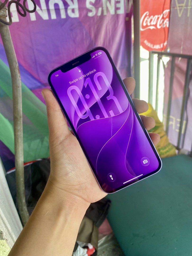 iPhone 12 128gb 90BH (Category: iPhone 12 Series) located in Manila. Submitted by selgs (Listing ID 1471134182, Image 2). Description: Open for Swap/Sale PTPA iPHONE 12 128gb 90% BH Makinis pa Factory Unlock Unli Reset Unli Test No hidden issue Sobrang ganda ng camera neto NO HISTORY OF REPAIR SUREBUYER ONLY ₱12K Unit & Case only.
