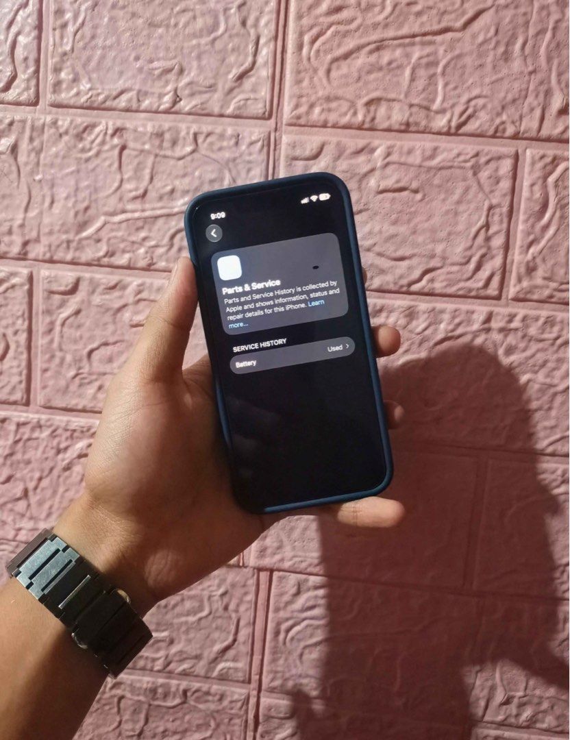 Iphone 13mini (Category: iPhone 13 Series) located in Valenzuela. Submitted by prelovedthatshi (Listing ID 1471236691, Image 3). Description: iPhone 13 mini 128gb Zp/A variant 100%bh newly replaced verified battery (no unknown parts) super kunat! All working! Unli check! Unli reset! With orig box same emei, orig adapter from Apple and high quality case from Agoda worth 600+. Full tempered nadin and may lens protector nadin. Gagamitin nalang🥰 Rus