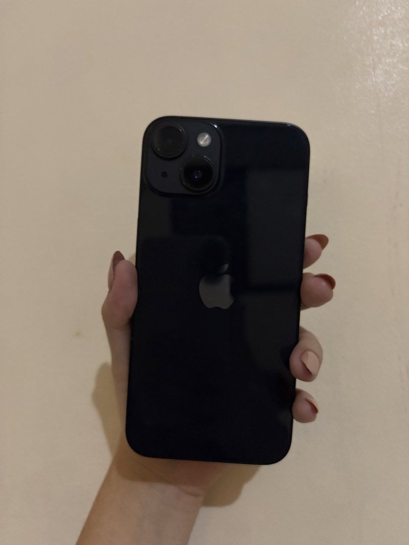 iPhone 14 128GB Midnight | JA Variant | Open Line (Category: iPhone 14 Series) located in Manila. Submitted by preloved.by.ivy (Listing ID 1471241468, Image 1). Description: Specifications: * 128GB storage * JA variant (Japan) * Open line / Factory unlocked * 78% battery health * Original battery * No repair history Condition: * Has dents, paint chips, and scratches due to usage * LCD in good condition * Face ID working * True Tone working * Came