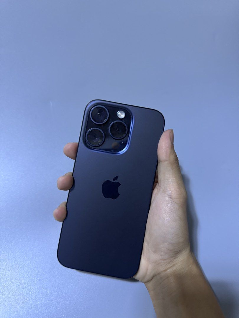 iPhone 15 pro 512 fu (Category: iPhone 15 Series) located in Manila. Submitted by iiiiphoneseller (Listing ID 1471259679, Image 1). Description: ✔️no issue ✔️smxooth ✔️90% battery health ✔️open line ✔️factory unlock ✔️working face id and true tone ✔️no history of repair ✔️included chord.