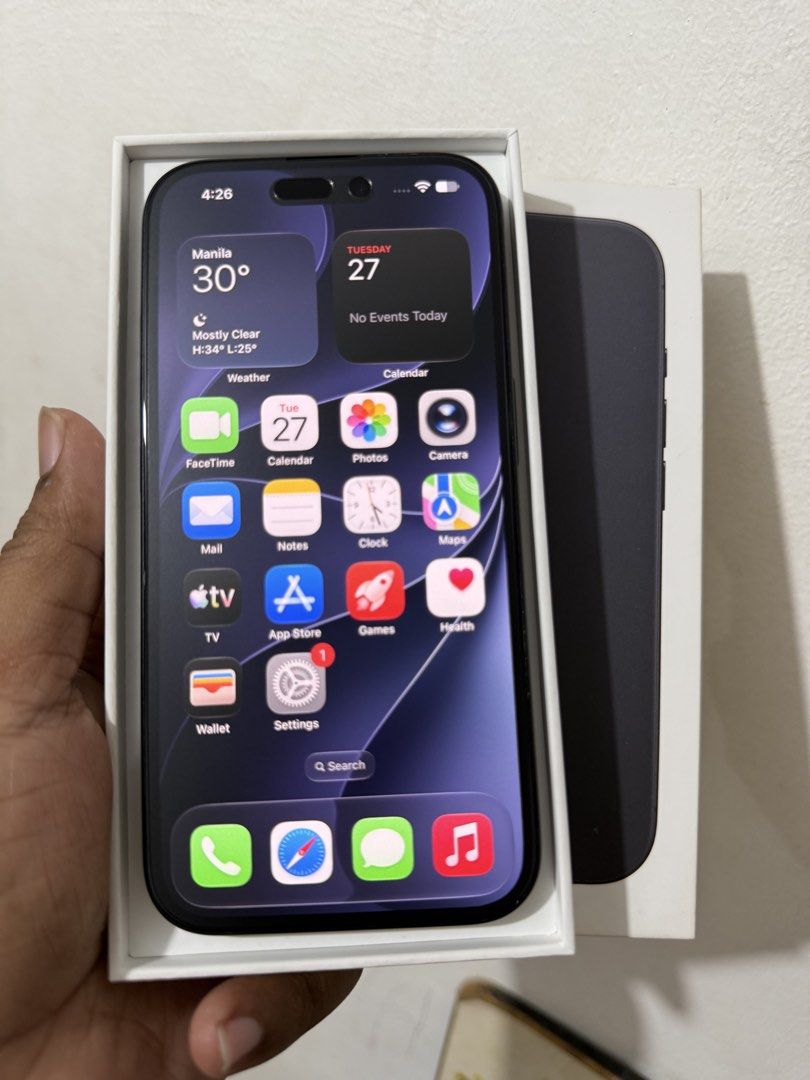 iPhone 16 256GB Black (Category: iPhone 16 Series) located in Imus. Submitted by nolram1925 (Listing ID 1471146784, Image 2). Description: FOR SALE or SWAP IPHONE 16 256GB Black Globelocked 93% Battery Health NTC Approved Complete Package Free 1 Case Selling Price: ₱ 37,000 Open for Swap to lower unit plus cash Swapping is Higher than Selling Price Other iPhones are also Available I also Buy rush iPhone 14 to 17 Series. Pls follow Nolram Luap Pho
