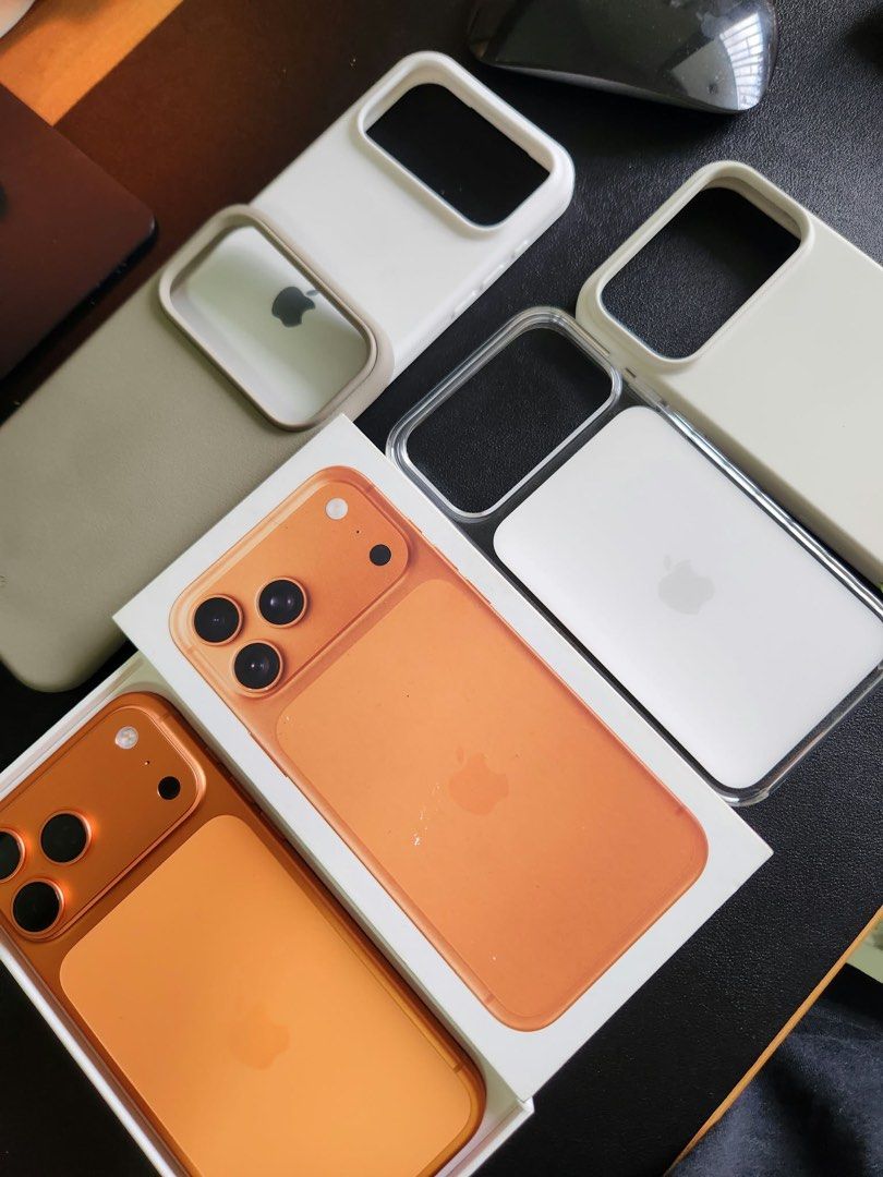 Iphone 17 Pro Max (Smartlocked) (Category: iPhone 17 Series) located in Caloocan City. Submitted by declutterwithgraciaa (Listing ID 1471133248, Image 1). Description: ⚠️ Posted price is last price. Ignore na po sa tatwad. Lady owned Smartlocked Battery Health 100% Apple Limited Warranty until May 2027 Includes: Box Cord Almost 8+ cases (4 of them are from apple mismo) Issue: Minor dent on lower right and left Dent on upper left (accidentally fel