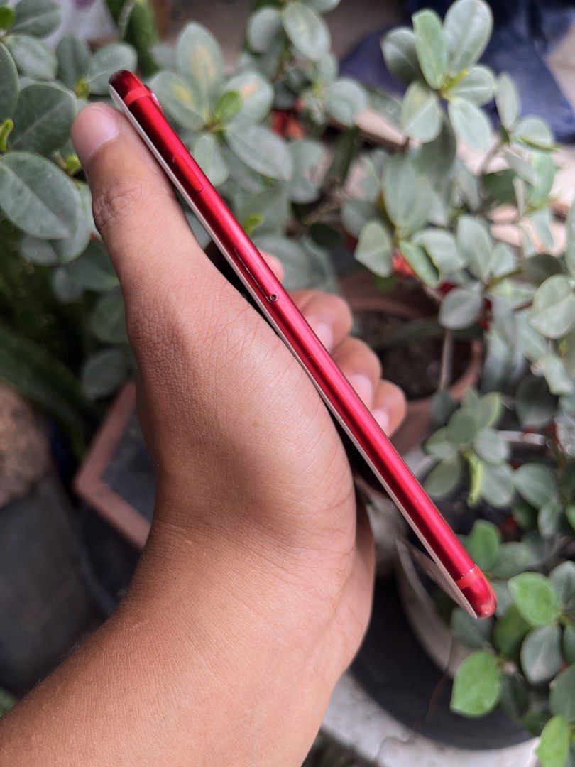 iPhone 7plus 128gb Product RED (Category: Other Gadgets) located in Caloocan City. Submitted by djaye.gadgets (Listing ID 1471150370, Image 2). Description: Color: PRODUCT RED Clean iCloud safe to Factory Reset Factory Unlock - T/A Variant 9.4/10 tolerable paint chips dents scratches iOS 15.8.8 Fingerprint working Battery Health 100% Newly Changed Good for photography and backup No issue can test upon meetup 3,299 Slightly Negotiable Inclusions: 