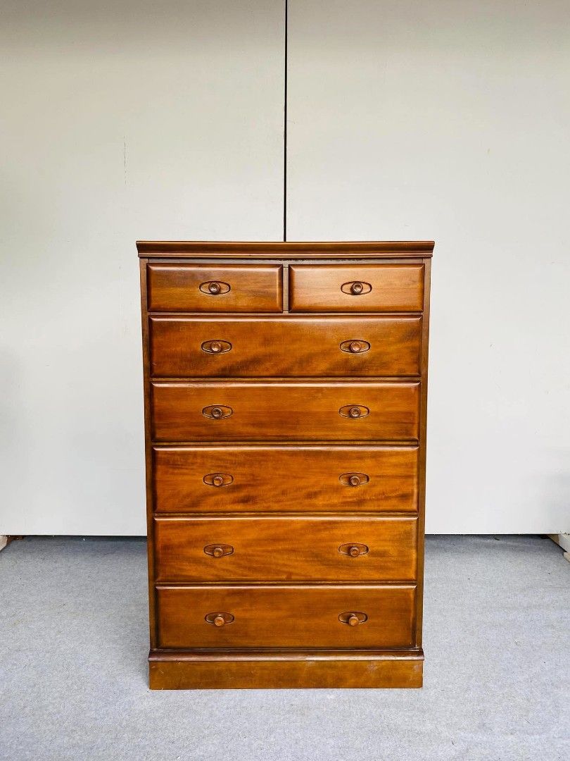 "JAPAN SURPLUS" SOLID WOOD CHEST DRAWER (Category: Shelves, Cabinets & Racks) located in Manila. Submitted by adrian_ocean (Listing ID 1471260896, Image 1). Description: "JAPAN SURPLUS" SOLID WOOD CHEST DRAWER SIZE: 29.5L" x 18W" x 47H" inches (AS-IS ITEM) IN GOOD CONDITION.