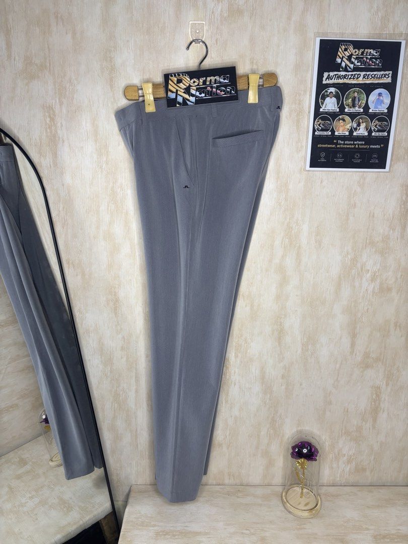 j.lindeberg MATHIAS SLACKS GOLF PANTS (Category: Trousers) located in Cabuyao City. Submitted by pormanation-thrift-store (Listing ID 1471208397, Image 2). Description: J.LINDEBERG MATHIAS SLACKS GOLF PANTS Condition: LIKE NEW Color rate: 10/10 (PWEDE SA MASELAN) Size: 30 Dimes: 32”Wx40”L Issue: NONE‼️ Price: 3200.