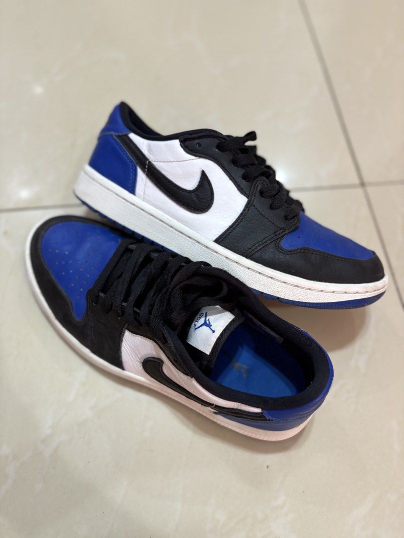 Jordan 1 Low Golf Royal Toe (Category: Sneakers) located in Iligan City. Submitted by thrift4dayz (Listing ID 1471238479, Image 1). Description: Size: US 7.5 - Fits to 8 In excellent condition .