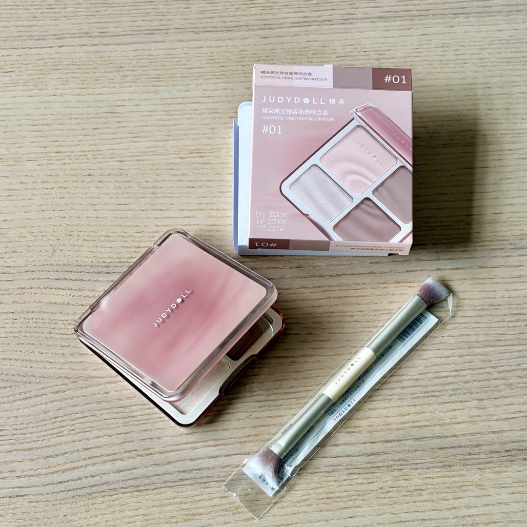 Judydoll 3D Highlight and Contour Palette - Wave Shadow (Category: Makeup) located in Makati City. Submitted by eggcloud (Listing ID 1471195113, Image 1). Description: 👋 pls read all before chat: - negotiable if buying more from my shop - comes with free new/unused Judydoll dual end brush - pls scroll pics for to see condition, what you see is what you get - rfs: used twice, but i like the shades of the other variant more on my skin, this one ne
