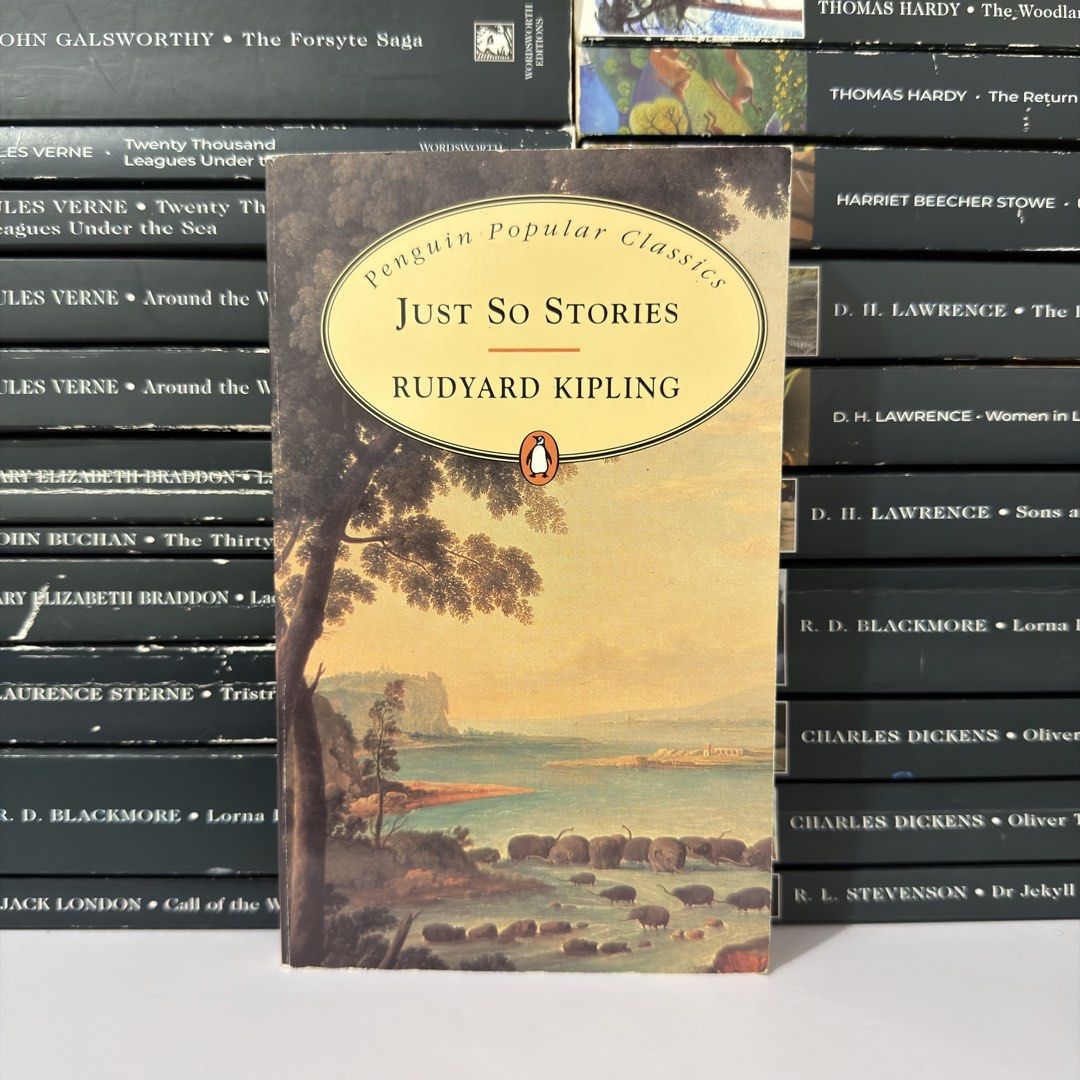 Just So Stories by Rudyard Kipling Penguin Popular Classics (Category: Storybooks) located in Lingayen. Submitted by readwjane (Listing ID 1471135865, Image 1). Description: - Title: Just So Stories by Rudyard Kipling - Edition: Penguin Popular Classics - Format: Paperback with classic cover artwork - Condition: Clean pages inside and solid spine - Ideal for: Classic literature fans and collectors - Trusted Carousell PH seller - send a message fo