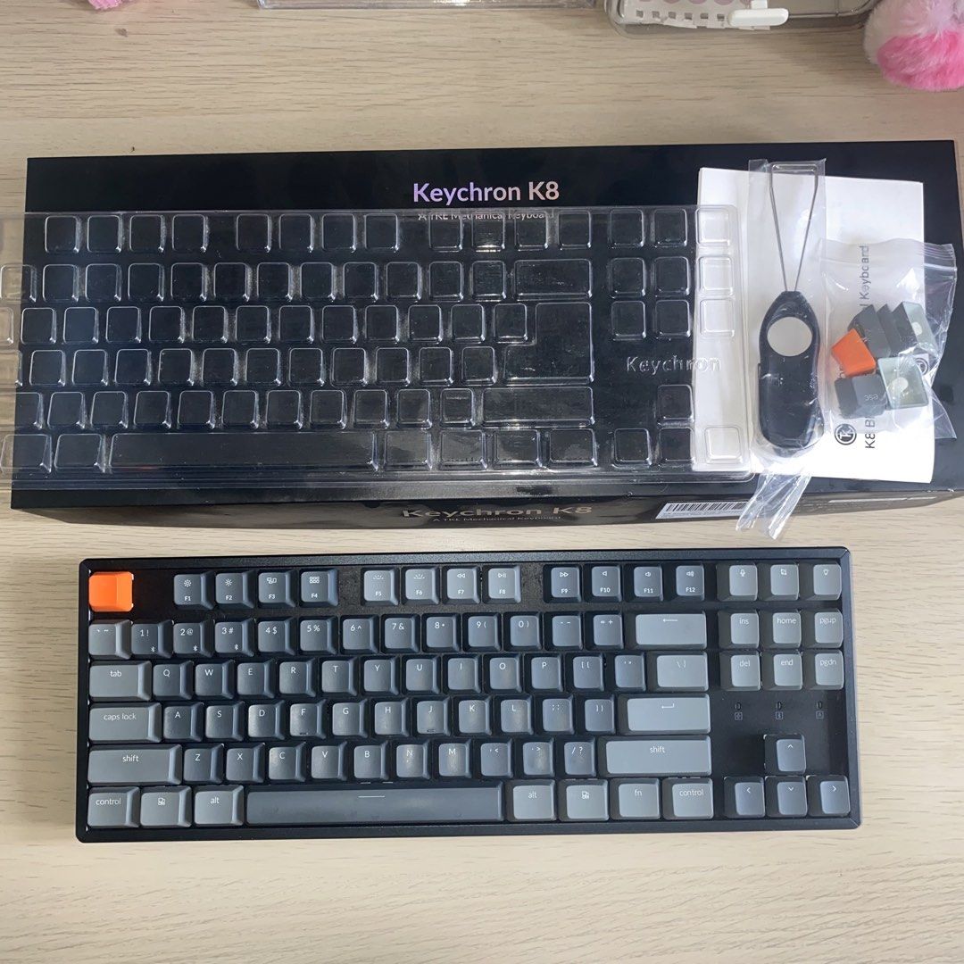 Keychron K8 Wireless Mechanical Keyboard (Category: Computer Keyboard) located in Pasig City. Submitted by eulybabes (Listing ID 1471176231, Image 3). Description: .