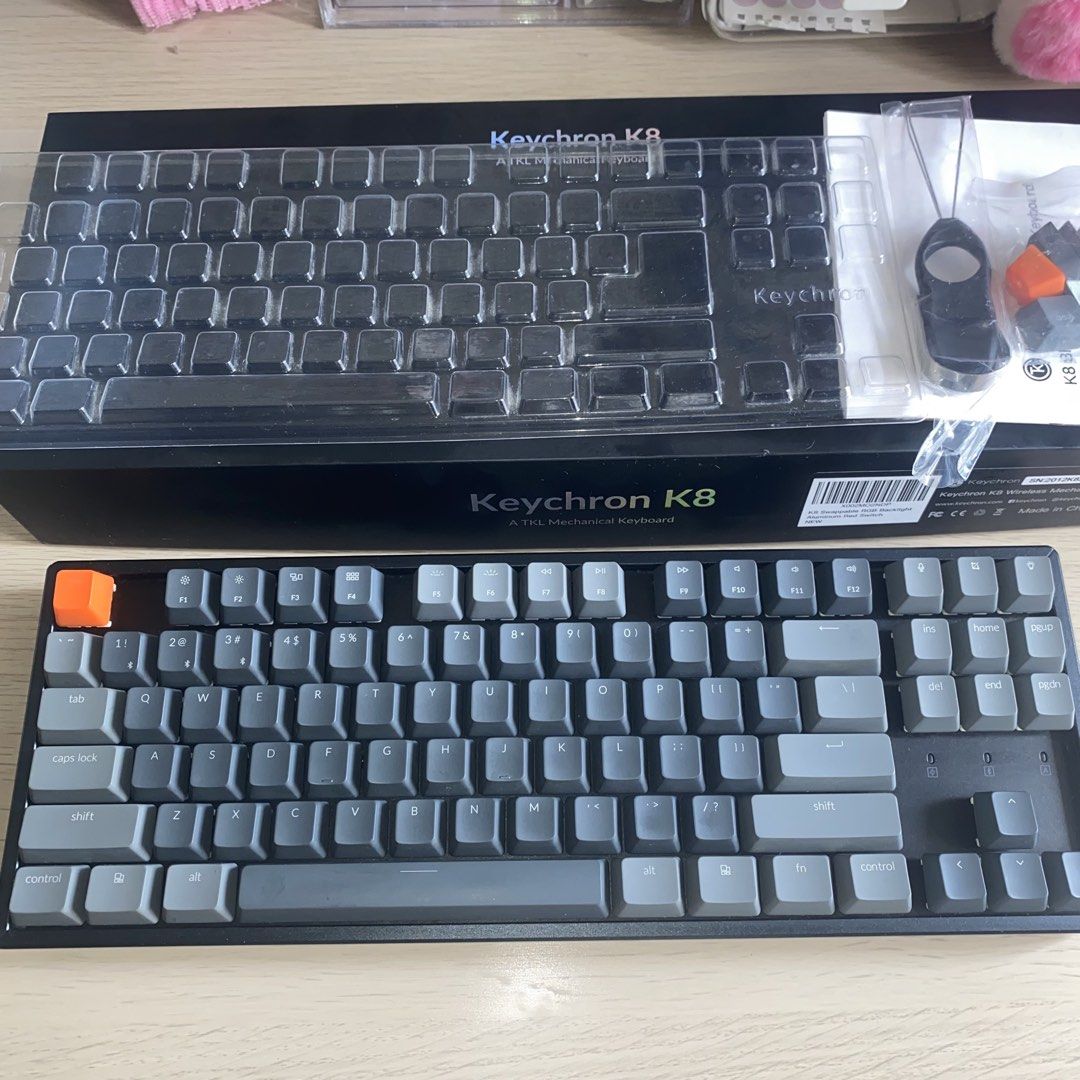Keychron K8 Wireless Mechanical Keyboard (Category: Computer Keyboard) located in Pasig City. Submitted by eulybabes (Listing ID 1471176231, Image 2). Description: .
