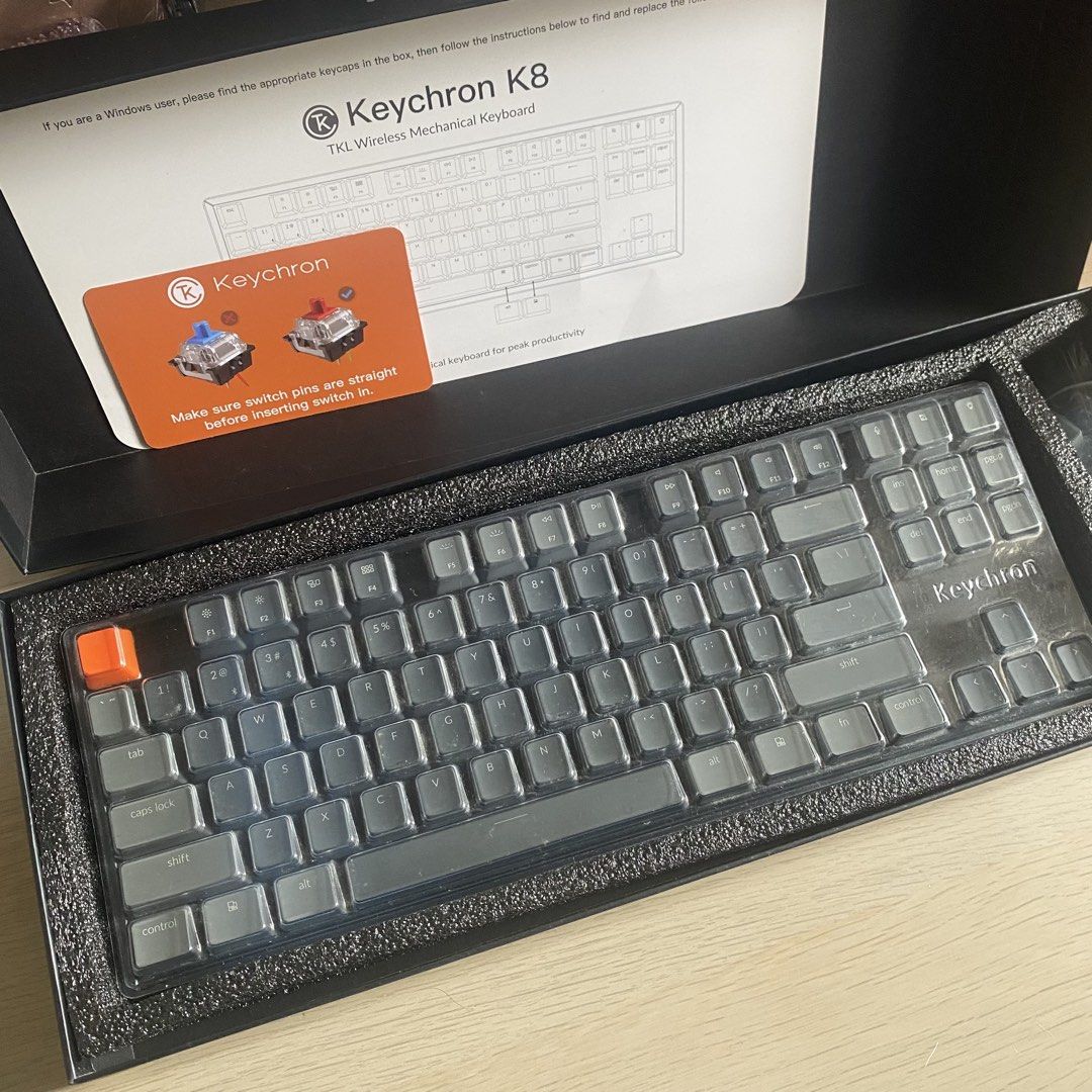 Keychron K8 Wireless Mechanical Keyboard (Category: Computer Keyboard) located in Pasig City. Submitted by eulybabes (Listing ID 1471176231, Image 1). Description: .