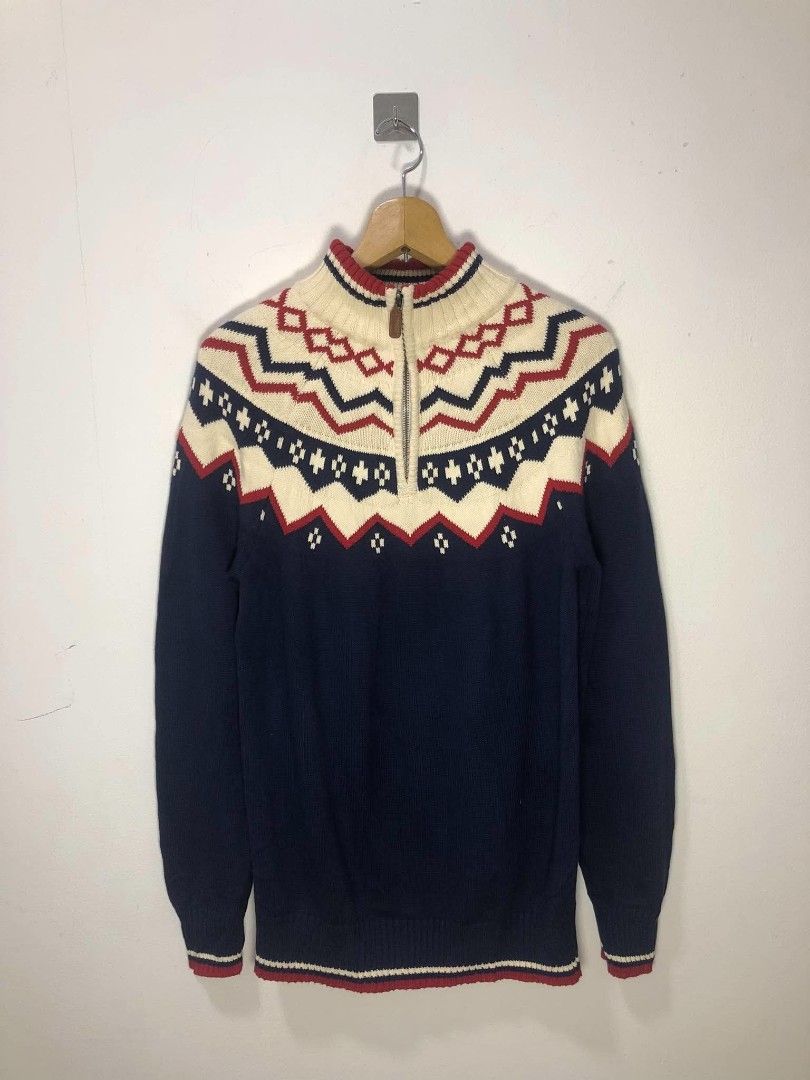 Knitted Quarter Zip (Category: Coats, Jackets and Outerwear) located in Manila. Submitted by aristothrift (Listing ID 1471292623, Image 2). Description: Brand: Hope & Henry Dimes: 19x29 Small on tag Location: Antipolo Excellent condition.