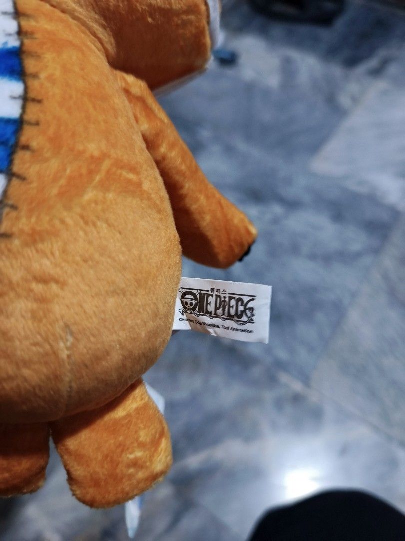 Kumashi Plush Toy with Tag (Category: Plushies & Soft Toys) located in Iligan City. Submitted by sneakymagician (Listing ID 1471150025, Image 3). Description: - Official One Piece Kumashi plushie with tag - Features iconic blue and white striped hat and stitched details - Made with super soft, huggable material - Perfect addition to any anime or One Piece collection - Trusted seller with fast shipping across the Philippines.