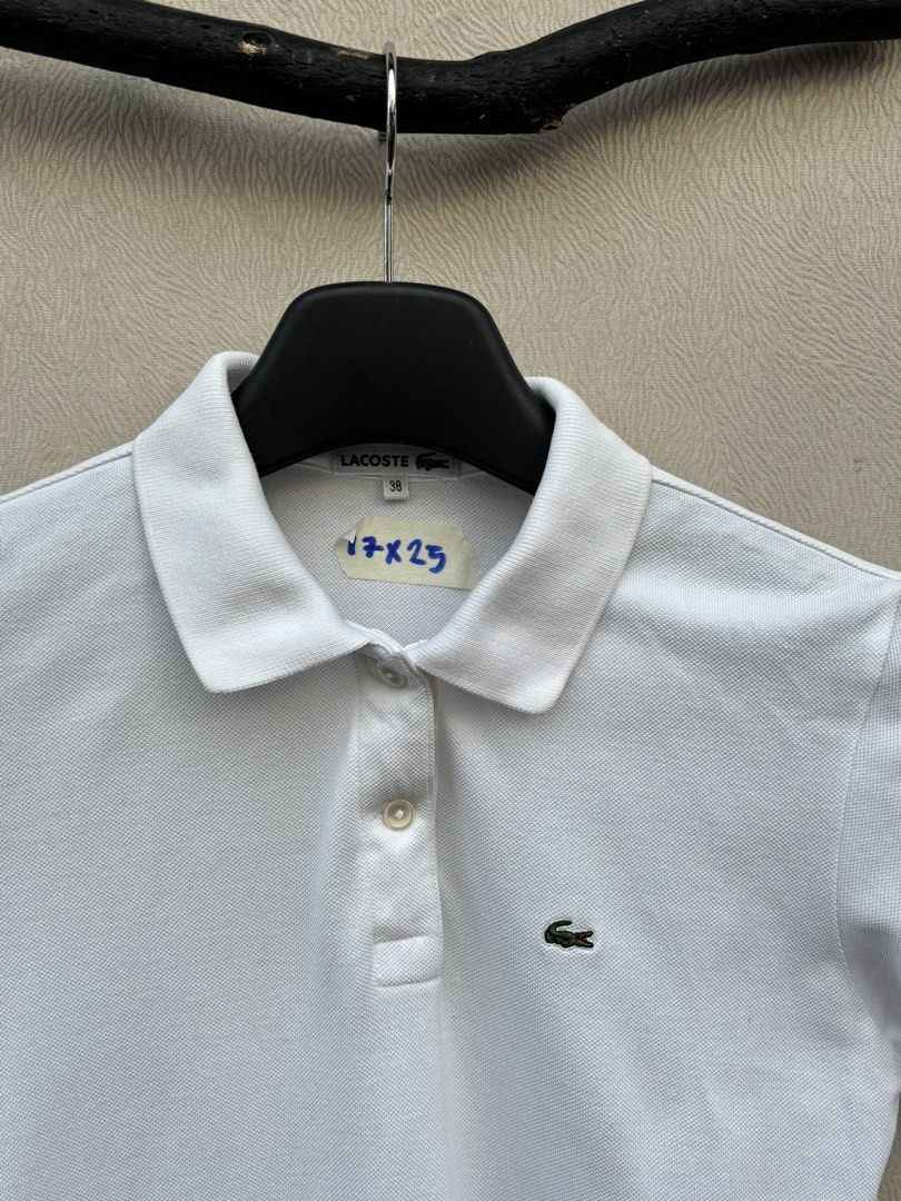Lacoate Polo Shirt (Category: Shirts) located in Baybay. Submitted by thrift.ed2023 (Listing ID 1471193607, Image 2). Description: Lacose Polo Shirt Small to Medium 17x25 No Issue Need Wash Good as New .