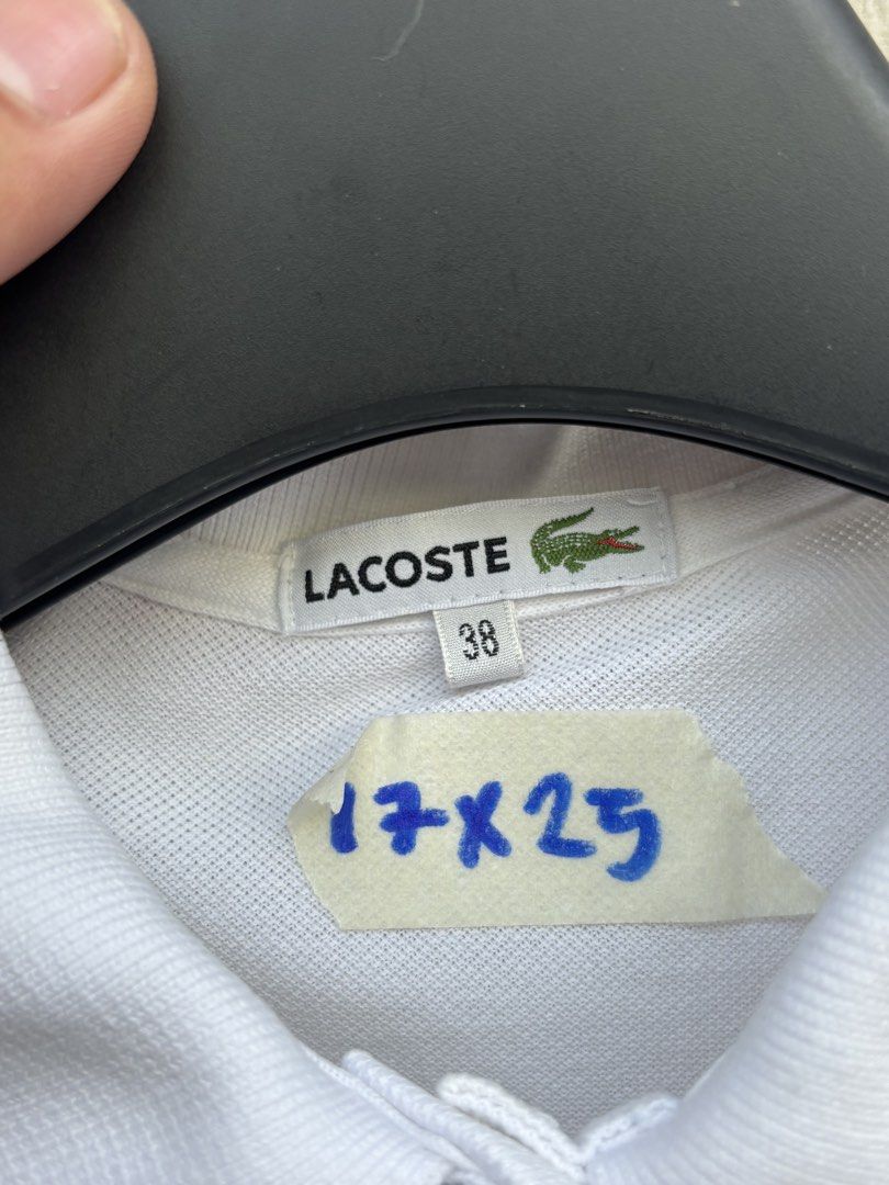 Lacoate Polo Shirt (Category: Shirts) located in Baybay. Submitted by thrift.ed2023 (Listing ID 1471193607, Image 3). Description: Lacose Polo Shirt Small to Medium 17x25 No Issue Need Wash Good as New .