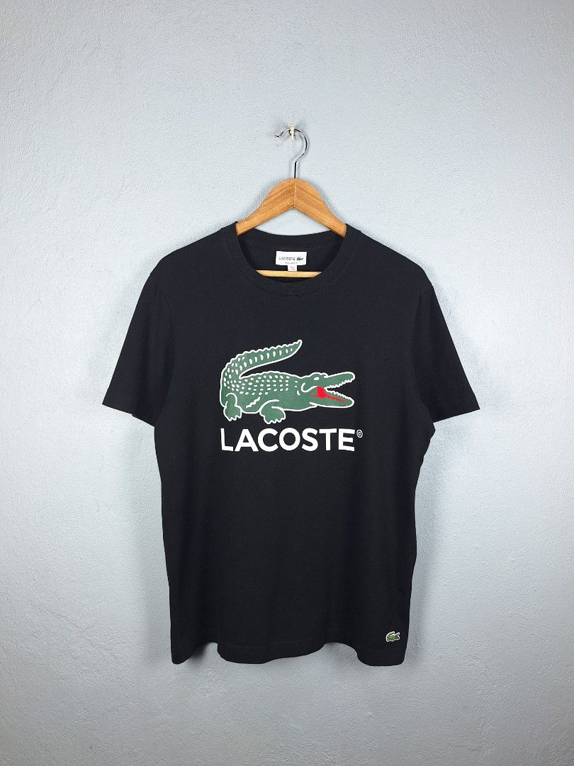 Lacoste Big Crocodile Logo shirt (Category: Tshirts & Polo Shirts ) located in Sibulan. Submitted by studioxano (Listing ID 1471172947, Image 1). Description: Lacoste Big Crocodile Logo shirt -P1,200 + SF Size M length 28 / Width 20.5 Excellent condi 9.5/10 color rate presentable sign usage no major issue Loc: Dumaguete city.