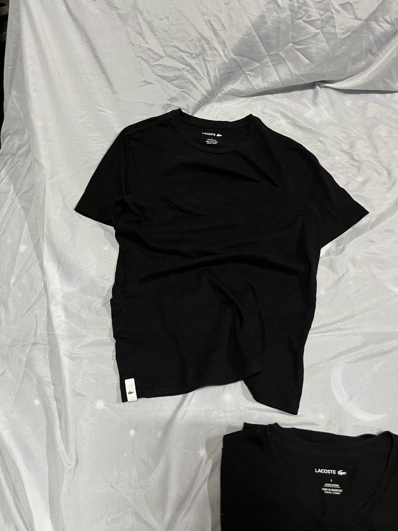 Lacoste Shirt Black (Category: Tshirts & Polo Shirts ) located in Muntinlupa City. Submitted by ninenine.collective (Listing ID 1471123163, Image 2). Description: P 550 EACH ONLY! Lacoste Shirt Black - 16/26 Lacoste Shirt Black - 16/26 Lacoste Shirt Black V neck - 16/27.