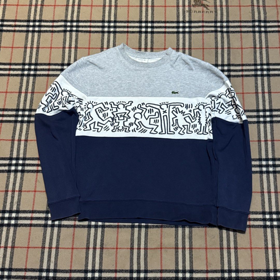 Lacoste X Keith Haring Sweater (Category: Activewear) located in Cavite. Submitted by markjoseph24866 (Listing ID 1471134205, Image 1). Description: .