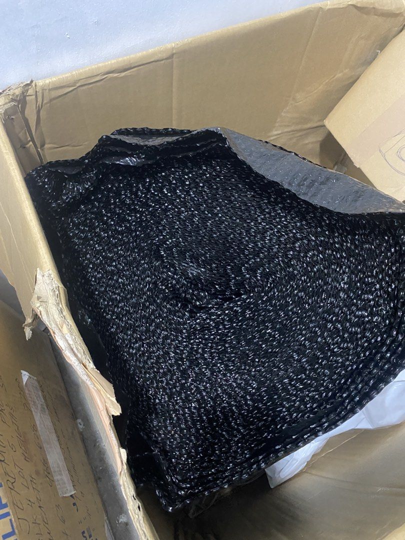 Large roll of black bubble wrap in box (Category: Craft Supplies & Tools) located in Quezon City. Submitted by decluttercollection01 (Listing ID 1471151520, Image 1). Description: - Heavy-duty black bubble wrap for maximum protection - Comes in a convenient cardboard box for easy storage - Lots of length still left on the roll - Ideal for packing fragile items during a move - Great for online store shipping and e-commerce sellers.