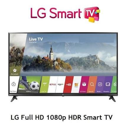 LG 43 inch Web OS Smart Tv (Category: TV) located in Manila. Submitted by litdhan6198 (Listing ID 1471155574, Image 1). Description: LG 43 inch Web OS Smart Tv #43LM5700 working no issue smooth unit missing stand ( with wall bracket ) pickup lang po sa place ko.