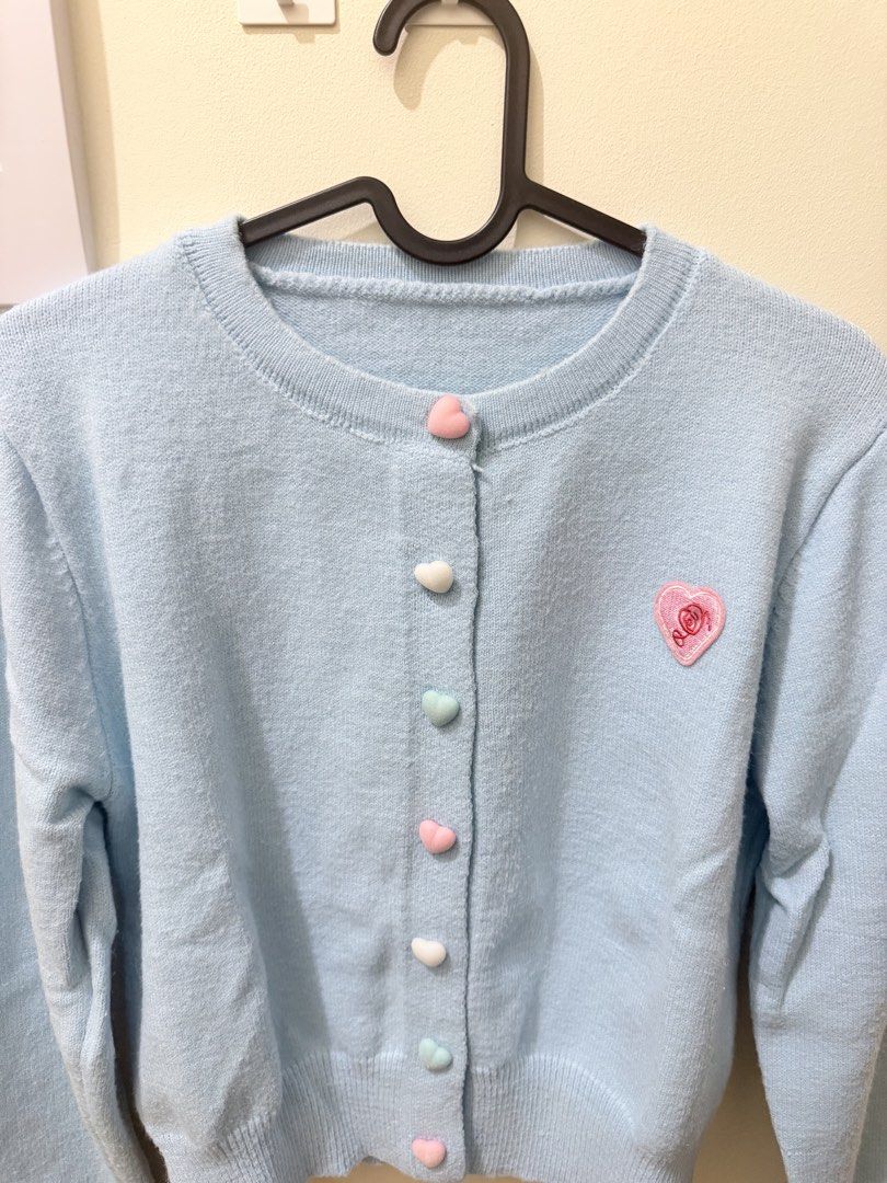 Light Blue Button down Cardigan (Category: Coats, Jackets and Outerwear) located in Manila. Submitted by xmagic.shopx (Listing ID 1471137019, Image 2). Description: So pretty in actual!.