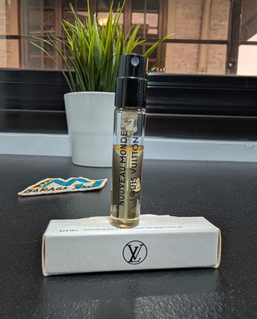 Louis Vuitton Nouveau Monde 2ML Decant (Category: Fragrance & Deodorants) located in Santa Maria. Submitted by mjgaragesale (Listing ID 1471247563, Image 1). Description: Louis Vuitton Nouveau Monde 2ML Decant ◉ 1.5/2ml Remaining decant ◉ 100% Legit / Original Can also do meet up around Bulacan on weekdays and San Juan on weekends..