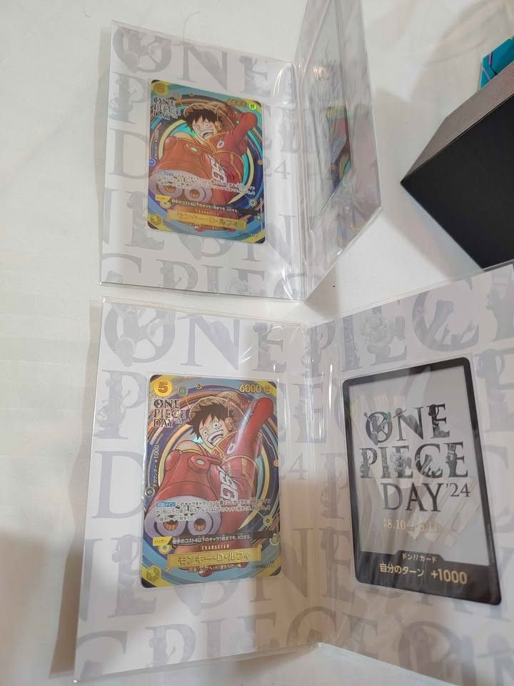 Luffy (Category: Raw Singles) located in Antipolo. Submitted by bry.castillo241990 (Listing ID 1471137377, Image 2). Description: For sale one piece promo cards One piece day 2024 sealed (2 available) - P3.5k each (take all 6.5k) One piece mcdo promo cards sealed (4 sealed packs available) - 500 each Location: antipolo/pasig .
