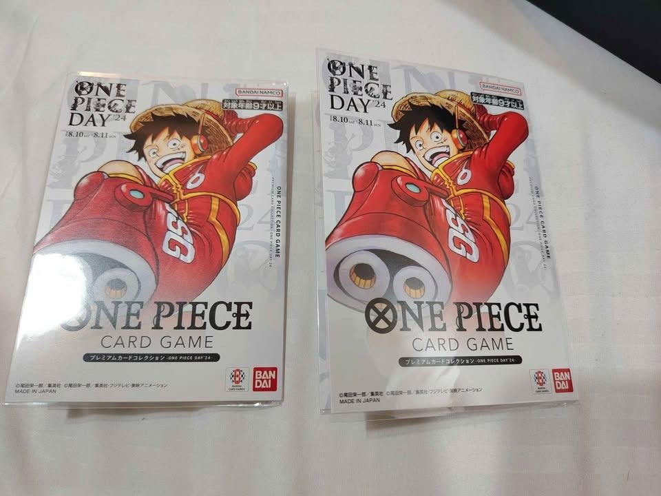 Luffy (Category: Raw Singles) located in Antipolo. Submitted by bry.castillo241990 (Listing ID 1471137377, Image 1). Description: For sale one piece promo cards One piece day 2024 sealed (2 available) - P3.5k each (take all 6.5k) One piece mcdo promo cards sealed (4 sealed packs available) - 500 each Location: antipolo/pasig .