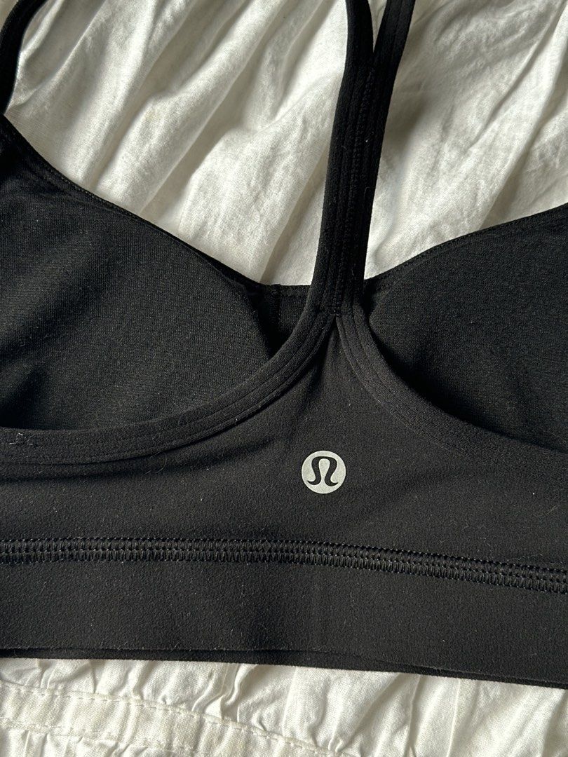 Lululemon Flow Y Black Bra Dot 4 (Category: Activewear) located in Quezon City. Submitted by cstuff_forsale (Listing ID 1471144094, Image 3). Description: Dot 4 Color: Black Can pass as brand new No lowballing pls!.