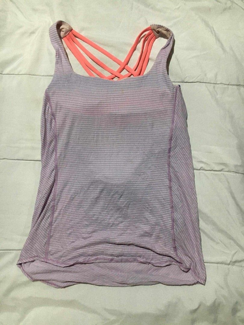 Lululemon Wild Tank (Category: Activewear) located in Quezon City. Submitted by thriftyzx (Listing ID 1471276998, Image 2). Description: Lululemon Wild Tank Size: Dot 4 Excellent Condition No issue 799 Freeshipping Location: QC.