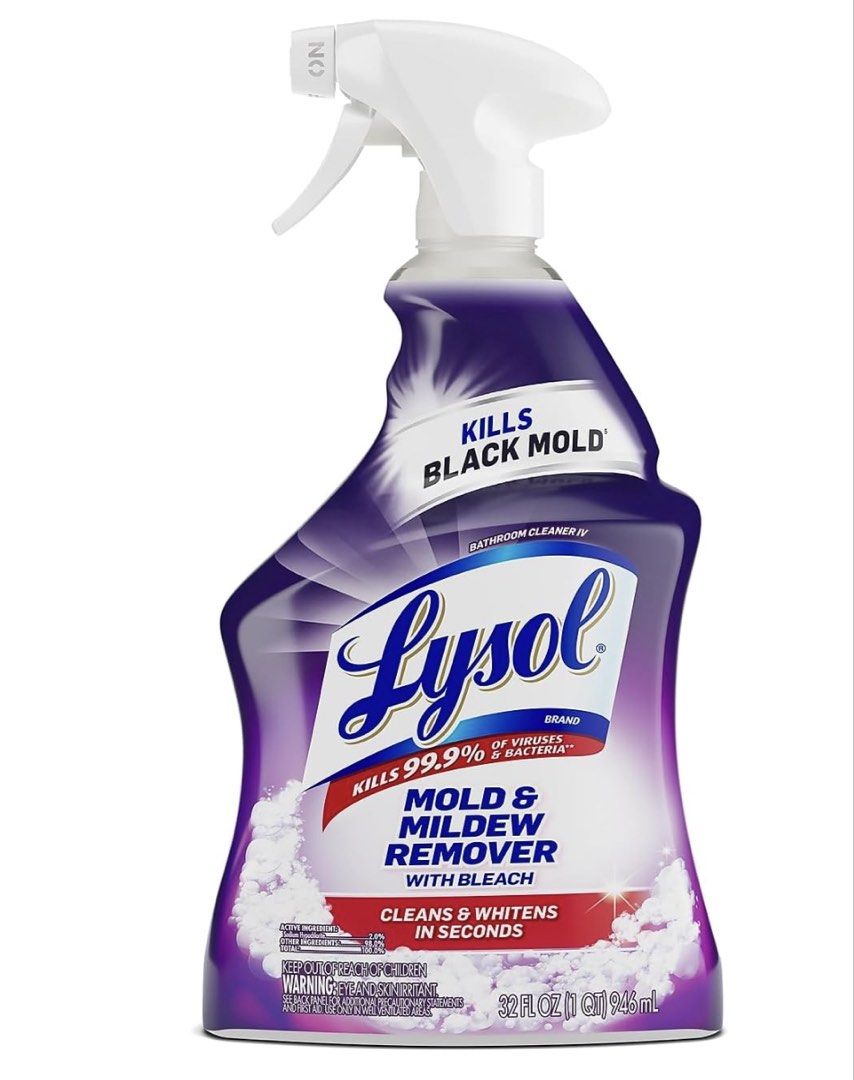 Lysol Mold & Mildew Remover Spray Black Mold Bathroom Cleaner (Category: Cleaning Tools & Supplies) located in Quezon City. Submitted by theluxurycityph. (Listing ID 1471230839, Image 1). Description: Lysol Mold & Mildew Remover Spray Black Mold Bathroom Cleaner.