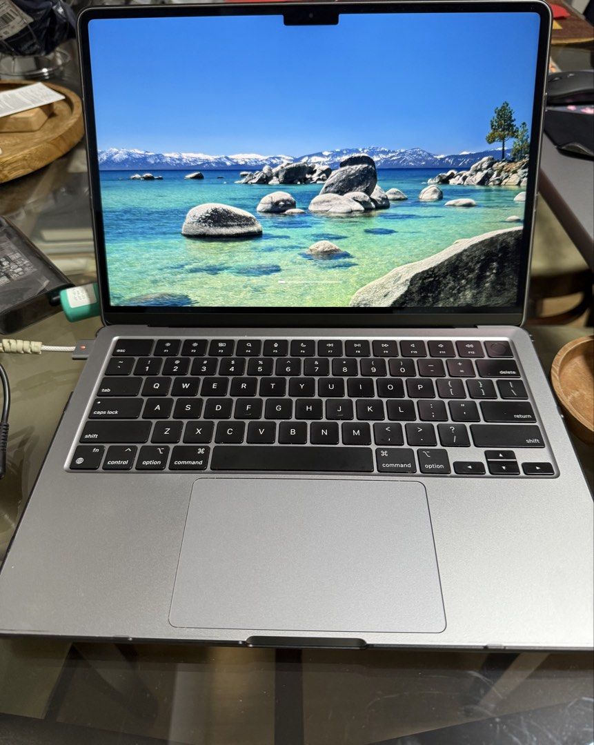 MacBook Laptop with Charger, Hub and Case (Category: Laptops & Notebooks) located in Quezon City. Submitted by safeflower.a95850 (Listing ID 1471141232, Image 2). Description: - Model: MacBook in Space Grey - Battery Health: 86% (Normal condition) - Exterior: Clean outer chassis with minimal wear - Screen: Crisp, high-resolution display - Keyboard: Standard layout with built-in fingerprint sensor - Included Accessories: Original power adapter, US