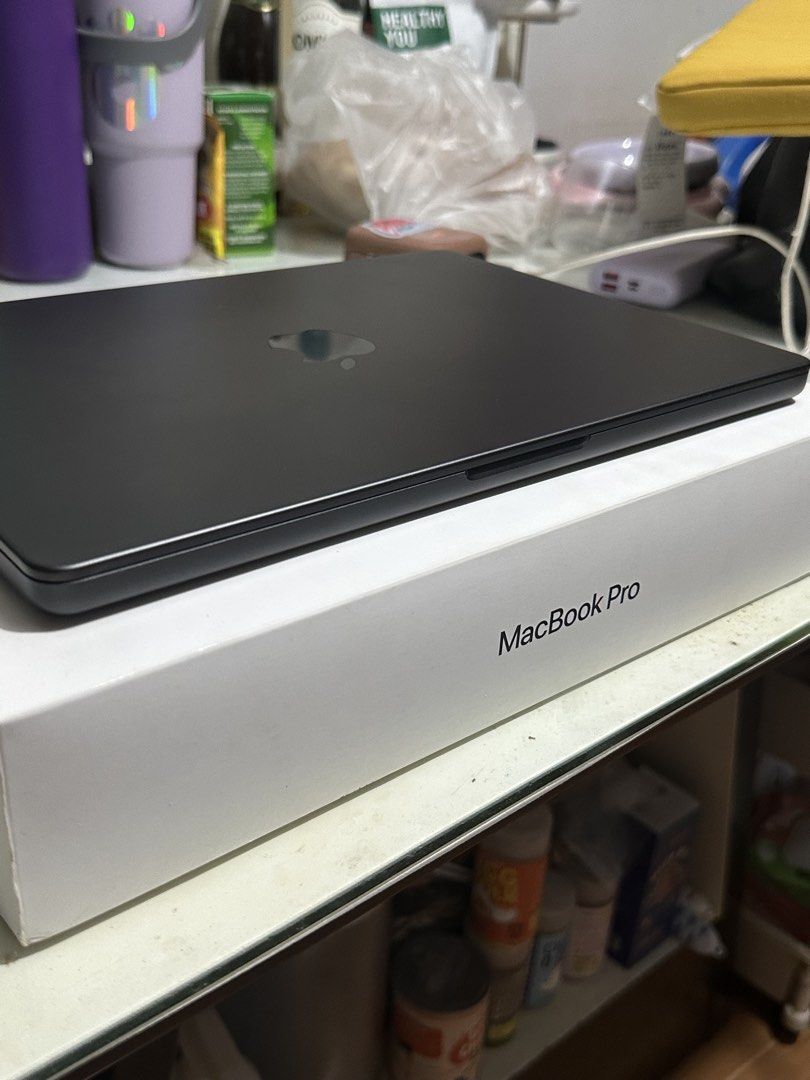 MacBook Pro M5 512gb Storage (Category: Laptops & Notebooks) located in Taguig. Submitted by jddeclutter (Listing ID 1471263837, Image 3). Description: Batt health: 100% Seldom used, will buy camera instead Still on warranty until May 6, 2027 Meet up only for sure buyers With free laptop sleeve.