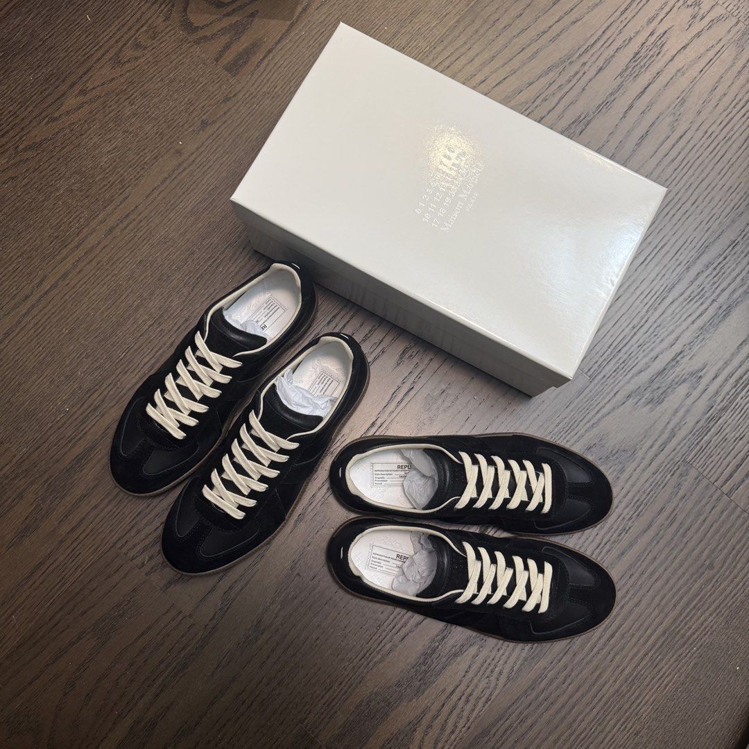Maison Margiela GATS Black (Category: Casual Shoes) located in Manila. Submitted by jeyoff (Listing ID 1471183302, Image 2). Description: • Sizes EU 40-47 • Pre-order only • 50% down payment required • Remaining balance before shipping • Shipping fee shouldered by buyer.